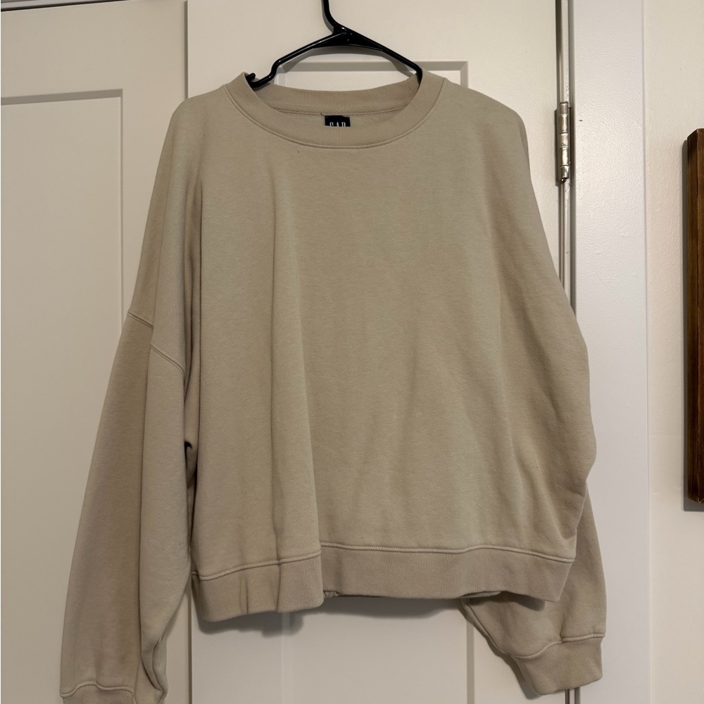 GAP sweatset - crewneck with baggy sweats (xl top, lg bot)